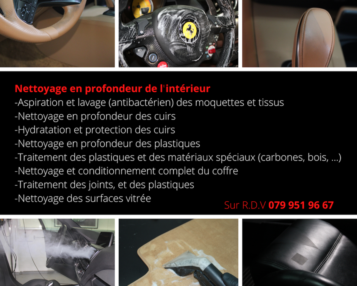 Rénovation Intérieur Auto - Genève, Vaud - Detailing Car